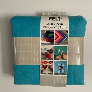 Emma & Mila 100% Polyester Soft Finish Felt 54" x 72" Sewing and Crafting